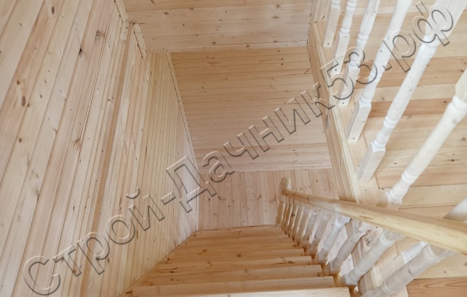 4 Каркасно-щитовой дом Д-124, 6х6м, 63 М², Владимирская область, Кольчугинский район Снт “Орджоникидзе” (6)